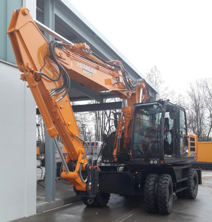 Bagger ZX220W-7-WG