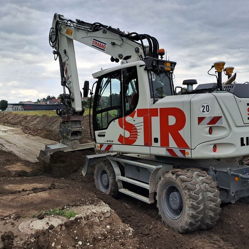 Liebherr Excavadora de Ruedas