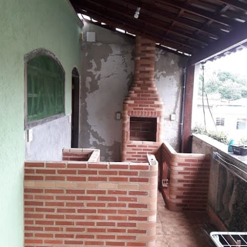 Barbecue pH RJ masonry bricks and