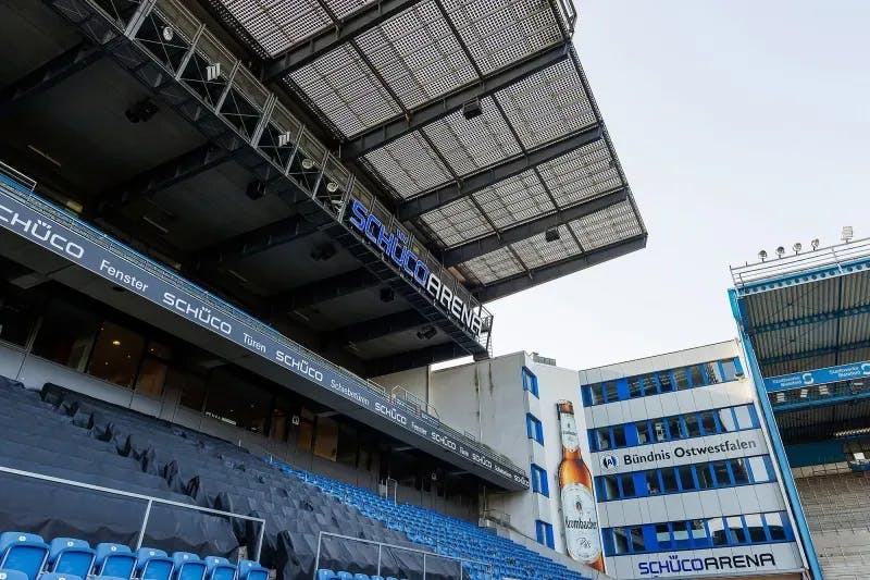 Schüco Arena in Bielefeld back in action after successful joint renovation.
