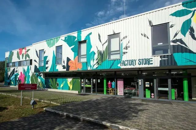 Graffiti Katjes Production Facility Potsdam