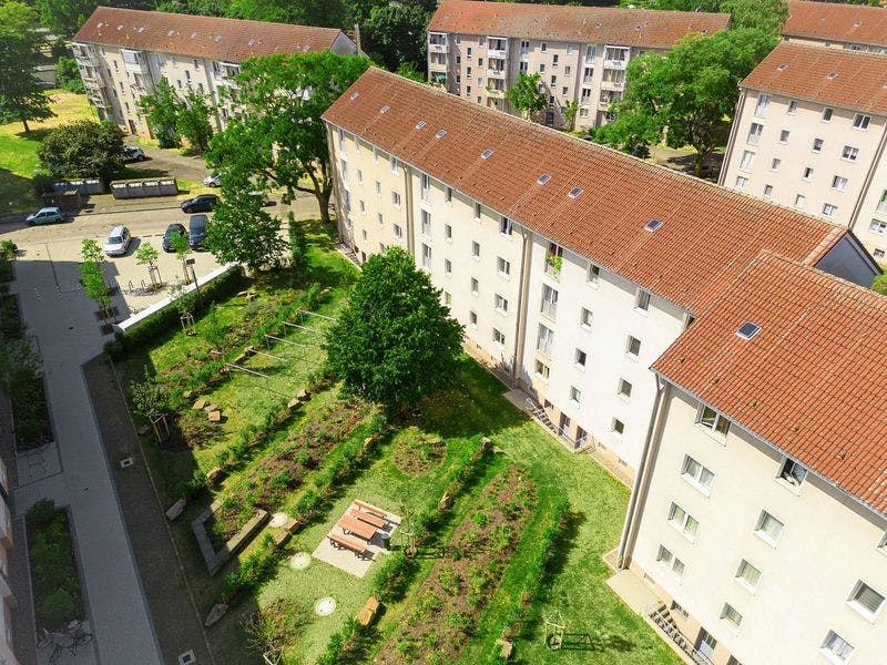 Lakókörnyezet felújítása Kölnben
