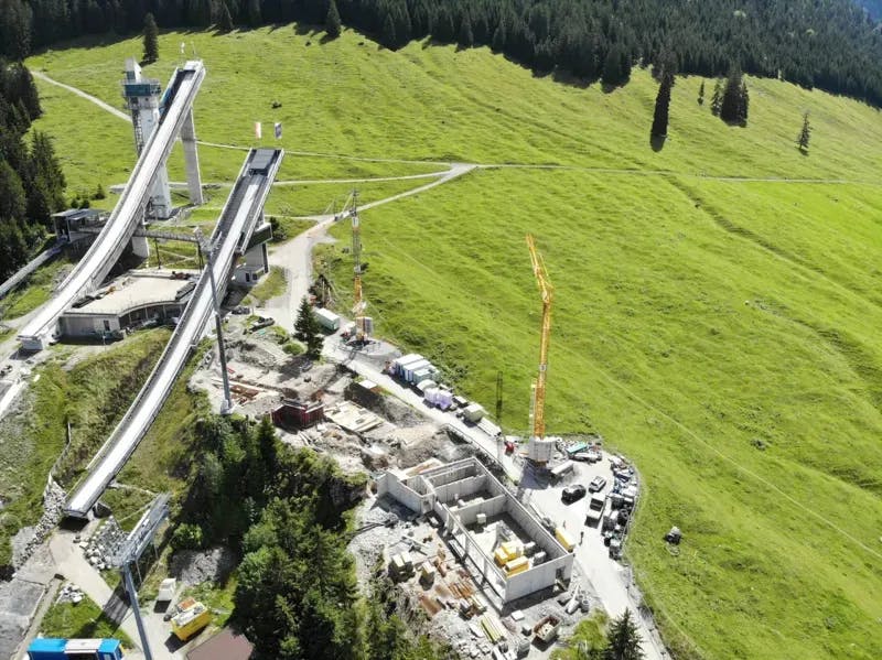 Stadion skoków narciarskich w Oberstdorfie